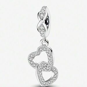 Elegant Silver Heart Charm